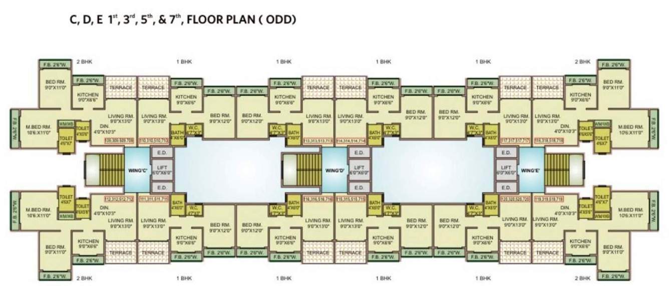  aksh Images for Cluster Plan of Arihant Aksh