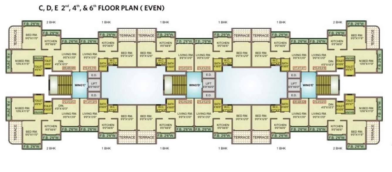  aksh Images for Cluster Plan of Arihant Aksh