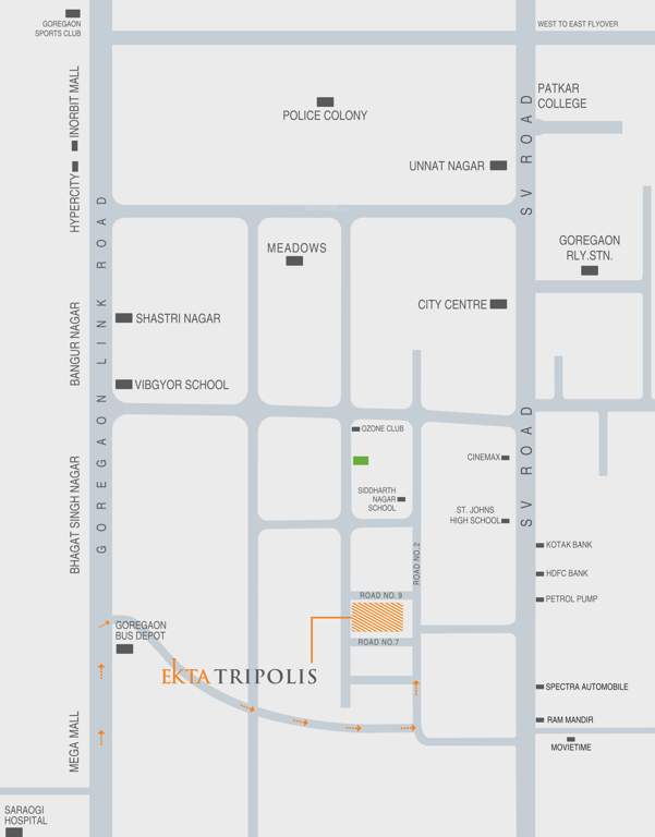 tripolis Images for Location Plan of Ekta World Tripolis