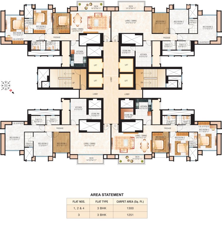 Images for Cluster Plan of Hiranandani Estate Rodas Enclave