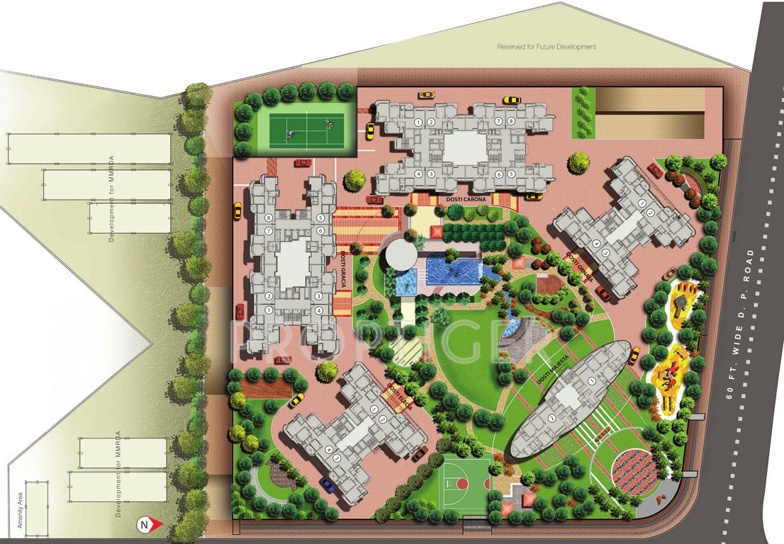  imperia Images for Layout Plan of Dosti Imperia