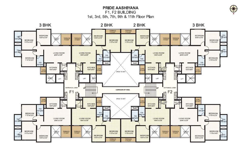 aashiyana Images for Cluster Plan of Pride Aashiyana