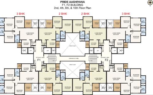  aashiyana Images for Cluster Plan of Pride Aashiyana
