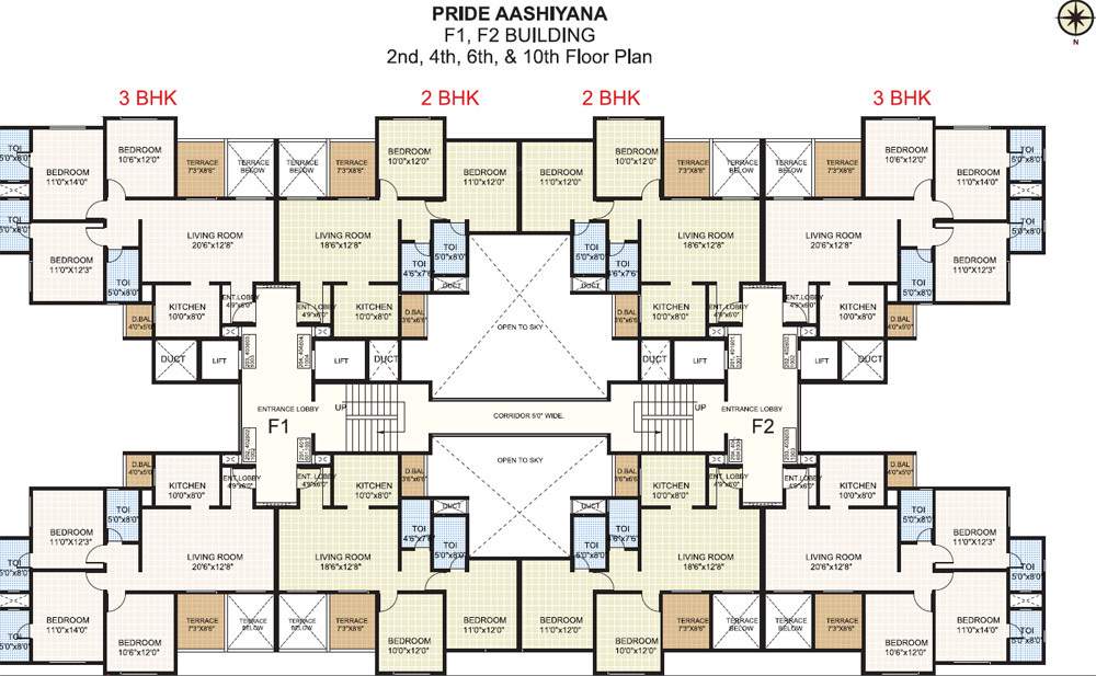 aashiyana Images for Cluster Plan of Pride Aashiyana
