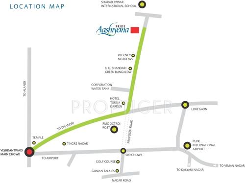  aashiyana Images for Location Plan of Pride Aashiyana