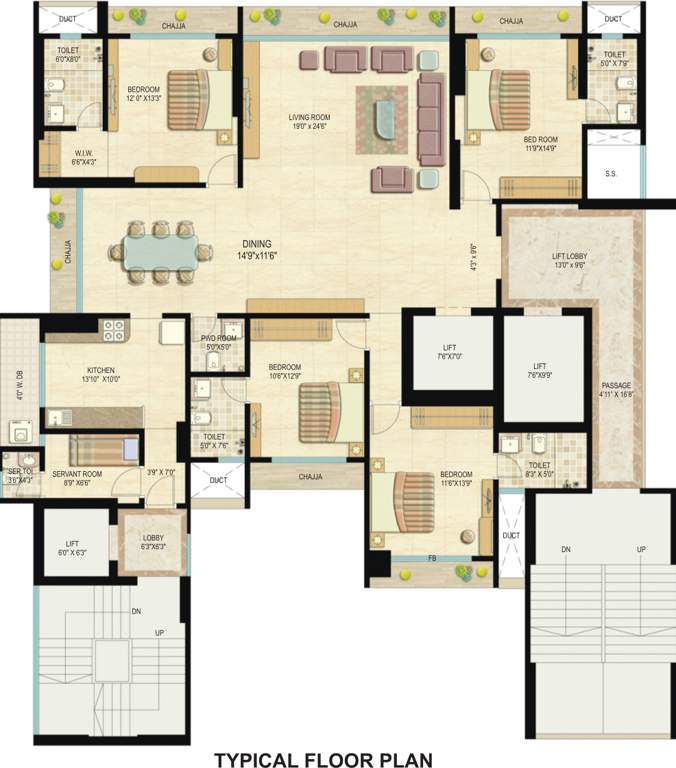 invictus Images for Cluster Plan of Ekta Invictus