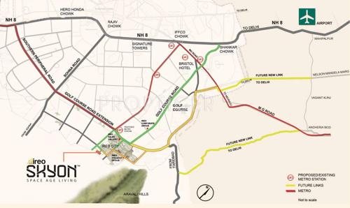  skyon Images for Location Plan of Ireo Skyon