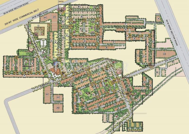 Images for Master Plan of Emaar Emerald Hills Exclusive Plots