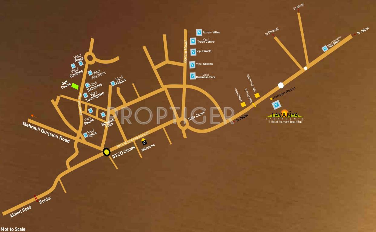 Images for Location Plan of Vipul Lavanya