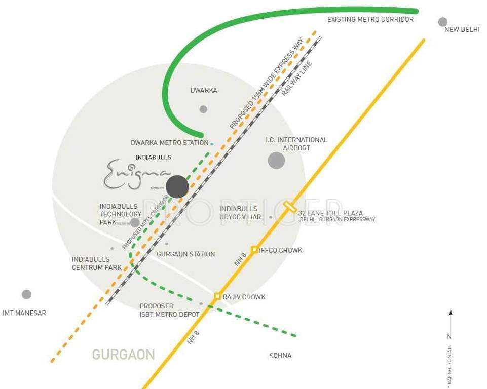  enigma Images for Location Plan of Indiabulls Enigma