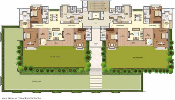  golflinks Images for Cluster Plan of Lodha Golflinks
