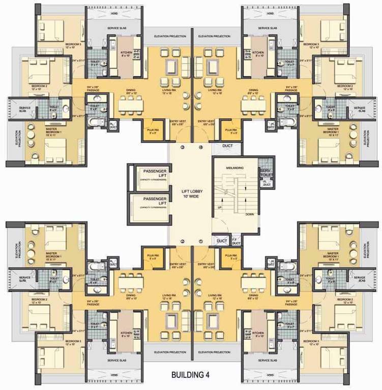  aqua Images for Cluster Plan of Lodha Aqua
