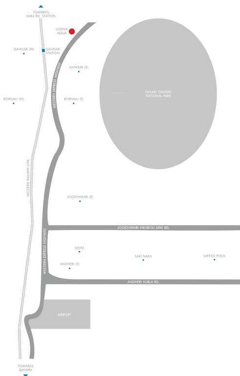  aqua Images for Location Plan of Lodha Aqua
