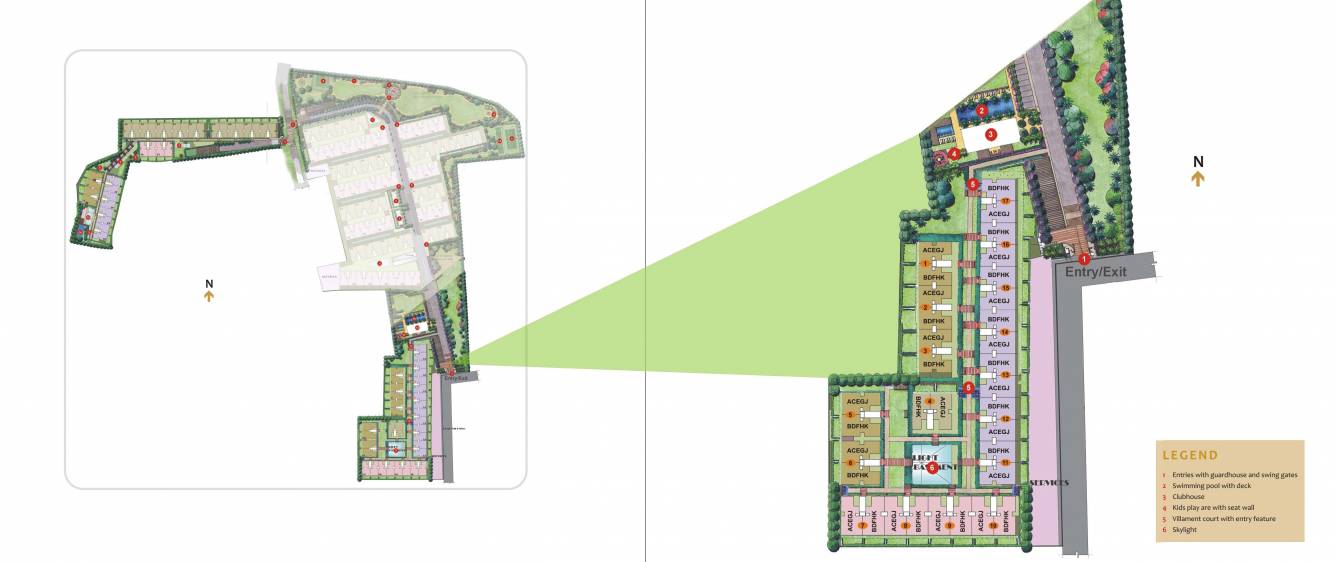 Images for Layout Plan of Unitech Resorts