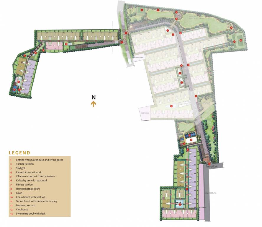 Images for Master Plan of Unitech Resorts