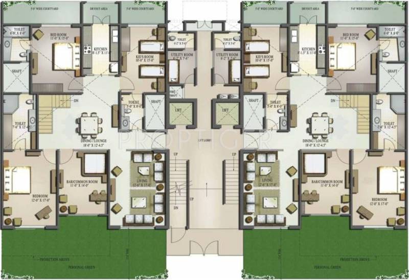 Images for Cluster Plan of Mahagun Moderne
