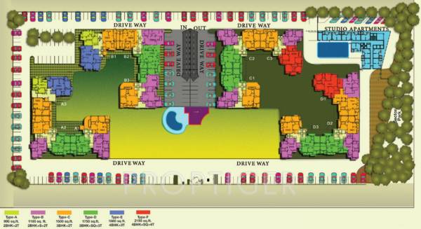 Images for Layout Plan of Shubhkamna Tec Homes Images for Layout Plan of Shubhkamna Tec Homes