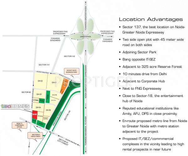Images for Location Plan of Shubhkamna Tec Homes Images for Location Plan of Shubhkamna Tec Homes