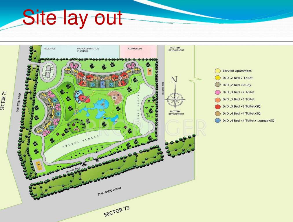 Images for Layout Plan of Amrapali Pan Oasis