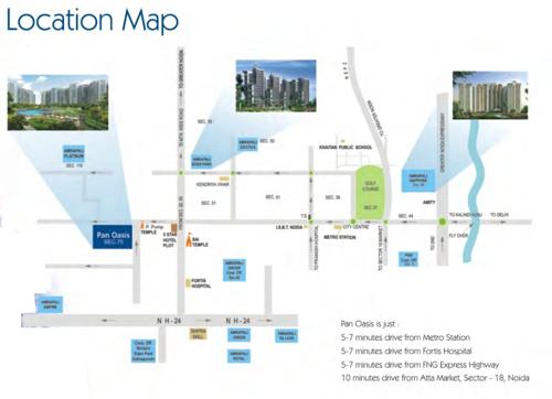 Images for Location Plan of Amrapali Pan Oasis Images for Location Plan of Amrapali Pan Oasis