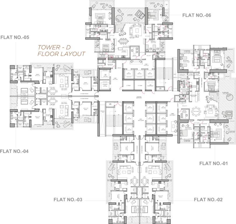 alta monte Images for Cluster Plan of Omkar Alta Monte