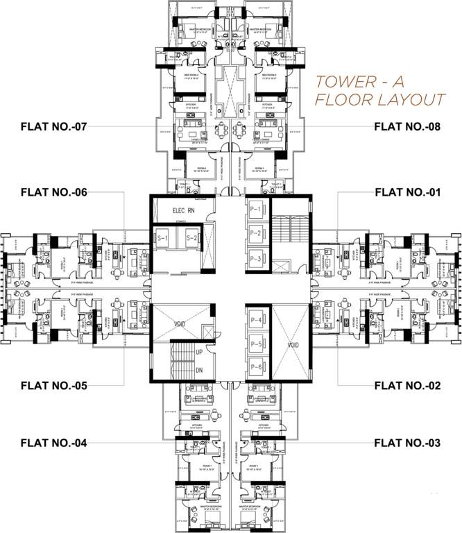alta monte Images for Cluster Plan of Omkar Alta Monte