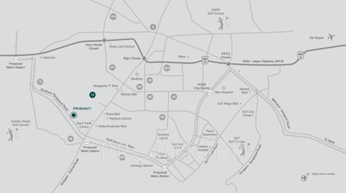  primanti Images for Location Plan of TATA Primanti
