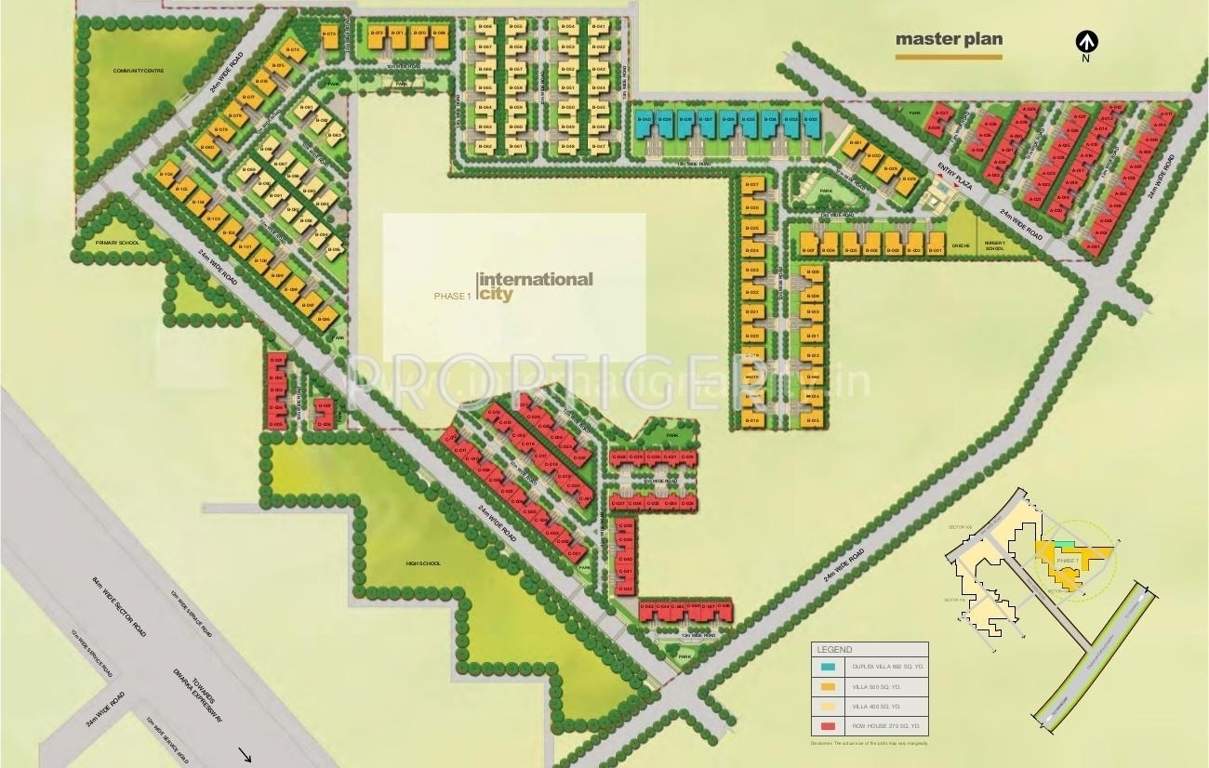  international city Images for Master Plan of Sobha International City