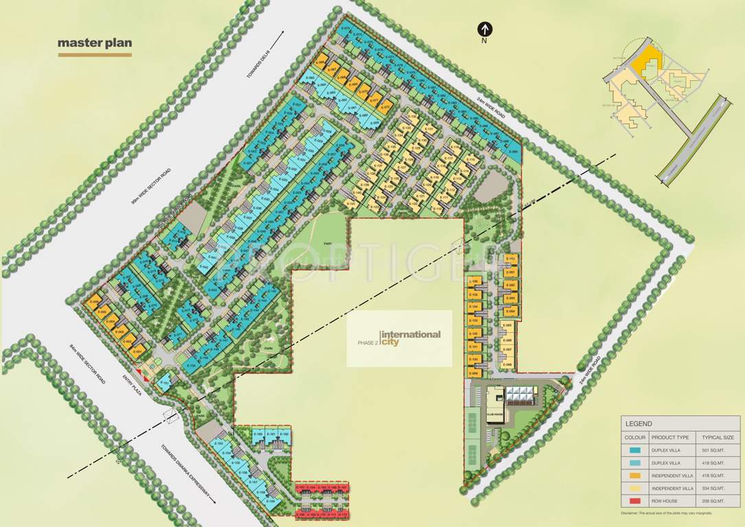  international city Images for Master Plan of Sobha International City