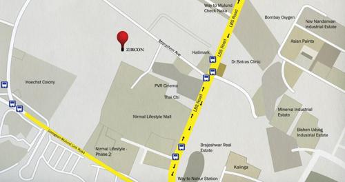  zircon-and-amethyst Images for Location Plan of Nirmal Zircon And Amethyst