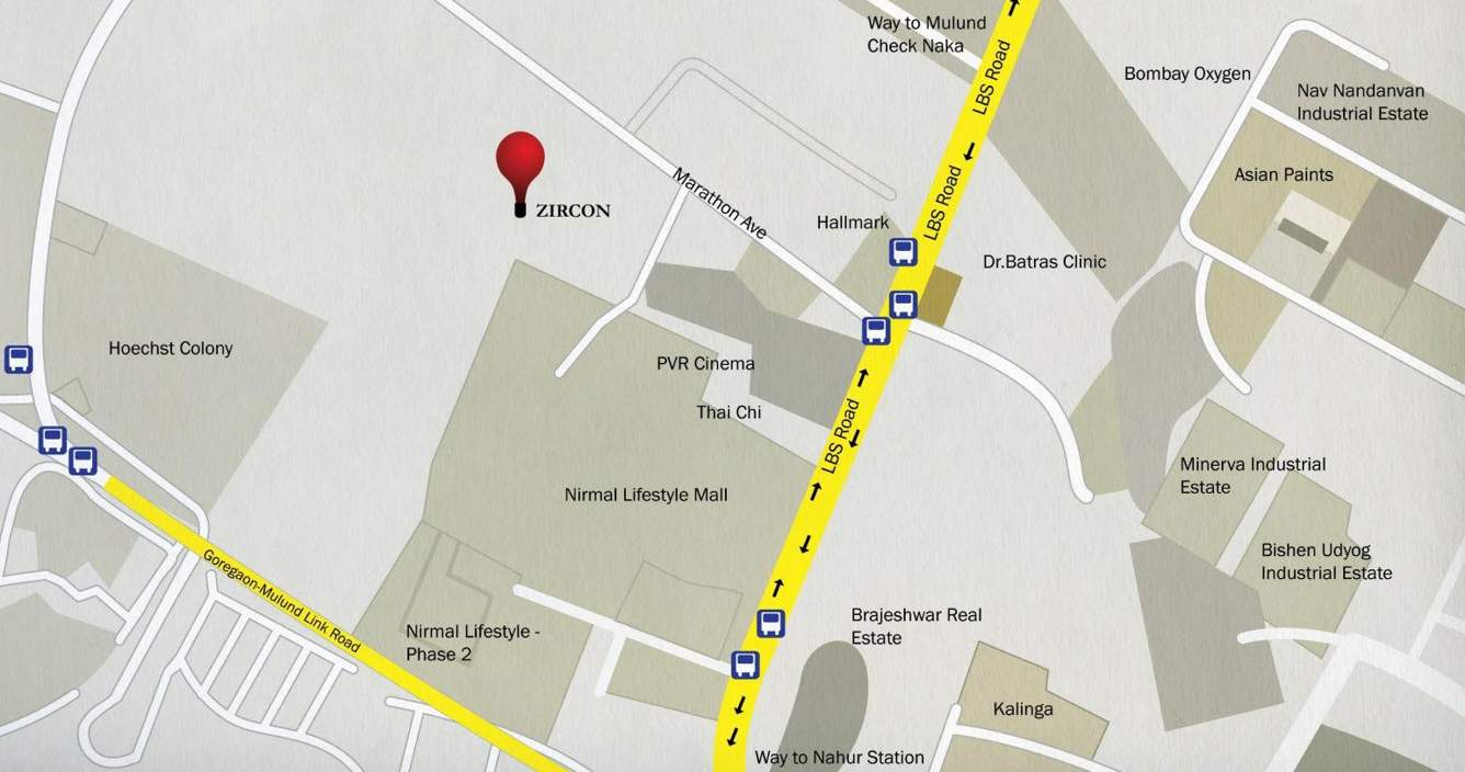  zircon and amethyst Images for Location Plan of Nirmal Zircon And Amethyst