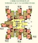Images for Cluster Plan of Logix Blossom Greens  blossom-greens Images for Cluster Plan of Logix Blossom Greens