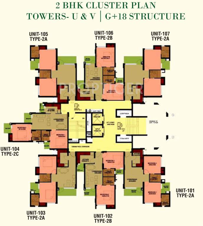  blossom greens Images for Cluster Plan of Logix Blossom Greens