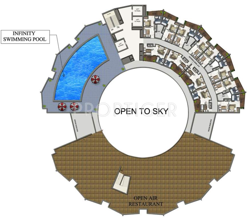  north eye Images for Cluster Plan of Supertech North Eye