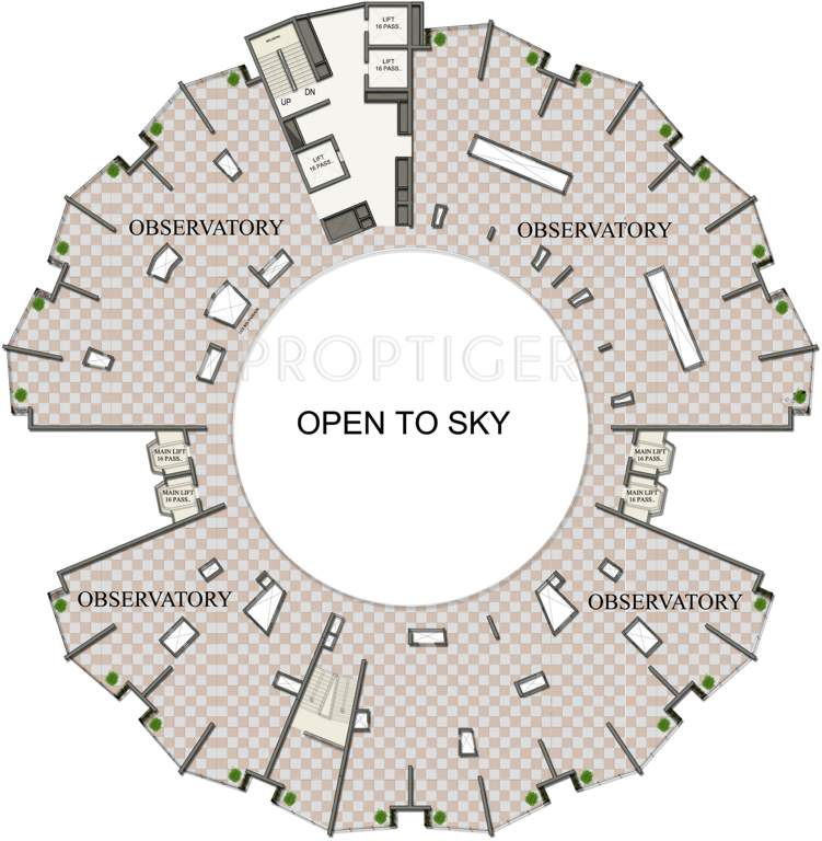  north eye Images for Cluster Plan of Supertech North Eye