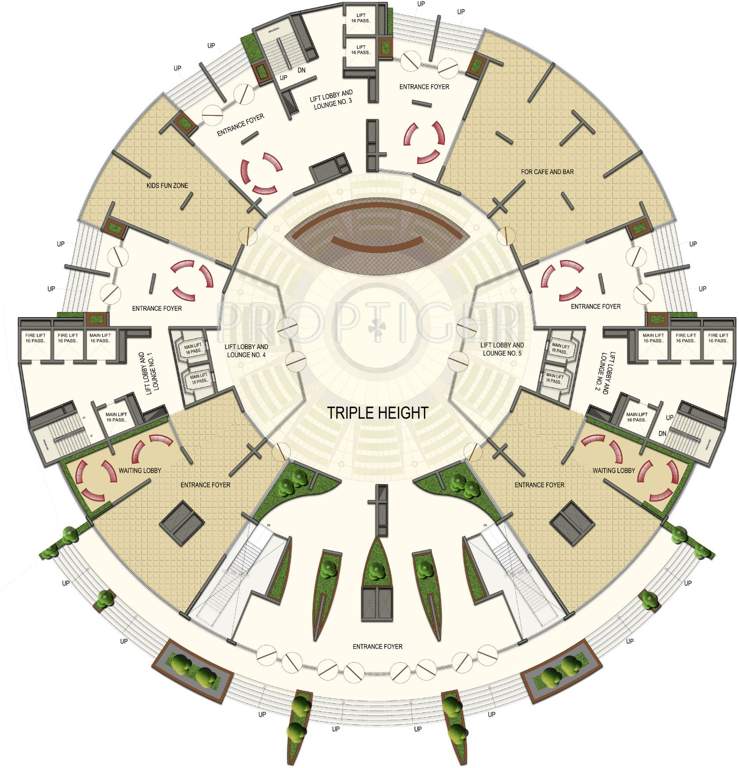  north eye Images for Cluster Plan of Supertech North Eye