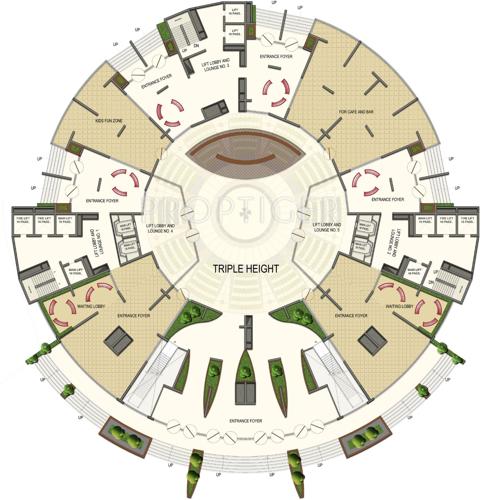 Images for Cluster Plan of Supertech North Eye north-eye Images for Cluster Plan of Supertech North Eye
