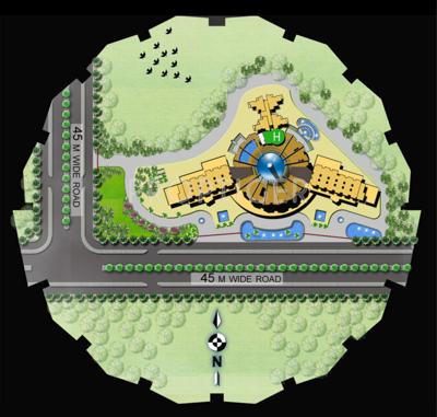 Images for Layout Plan of Supertech North Eye north-eye Images for Layout Plan of Supertech North Eye