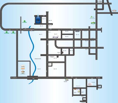 Images for Location Plan of Supertech North Eye north-eye Images for Location Plan of Supertech North Eye