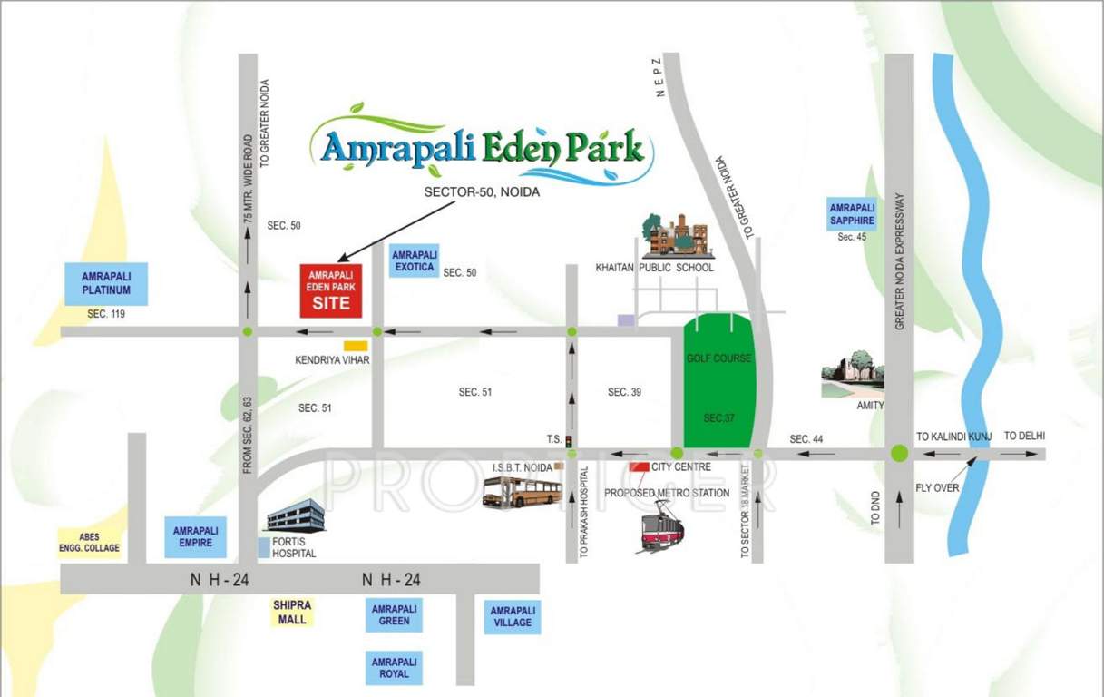 eden park Images for Location Plan of Amrapali Eden Park
