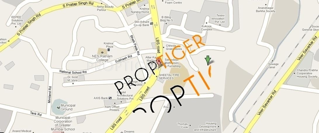 Images for Location Plan of Damji Shamji Shah Mahavir Universe