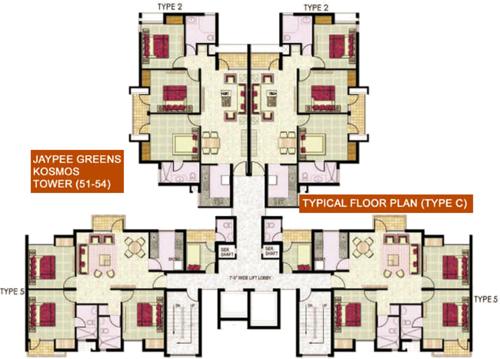 Images for Cluster Plan of Jaypee Kosmos kosmos Images for Cluster Plan of Jaypee Kosmos