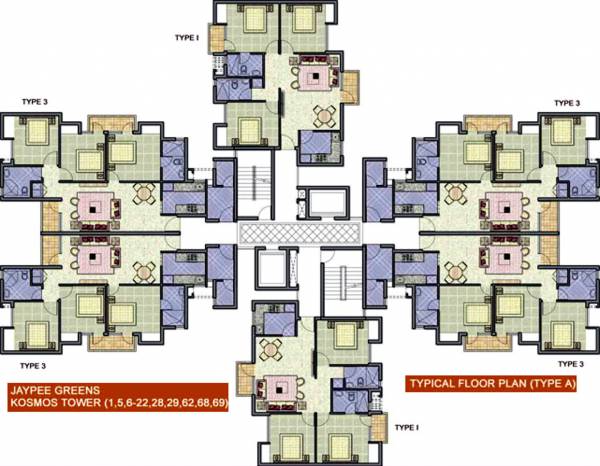 Images for Cluster Plan of Jaypee Kosmos kosmos Images for Cluster Plan of Jaypee Kosmos
