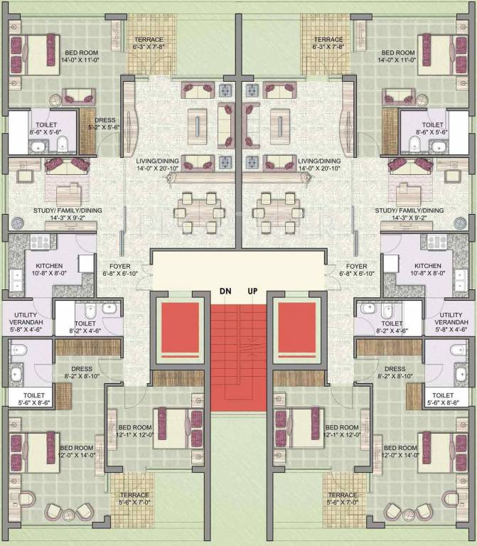 Images for Cluster Plan of Jaypee Pavilion Heights