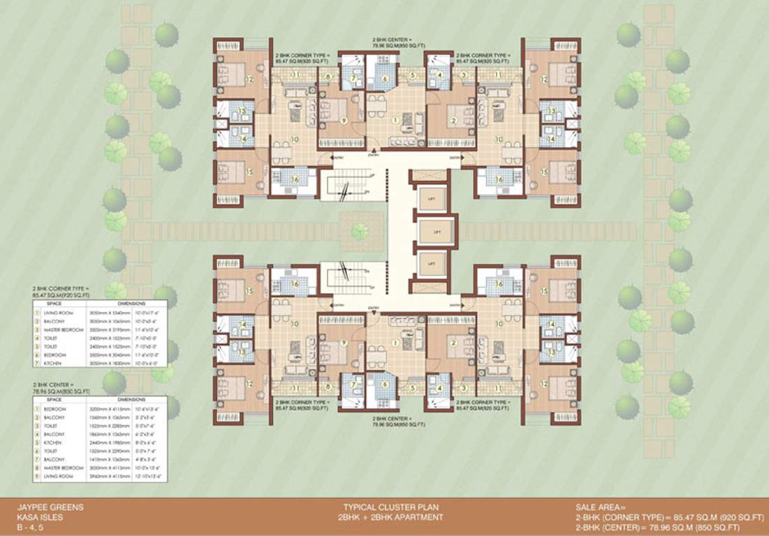  kasa isles Images for Cluster Plan of Jaypee Kasa Isles