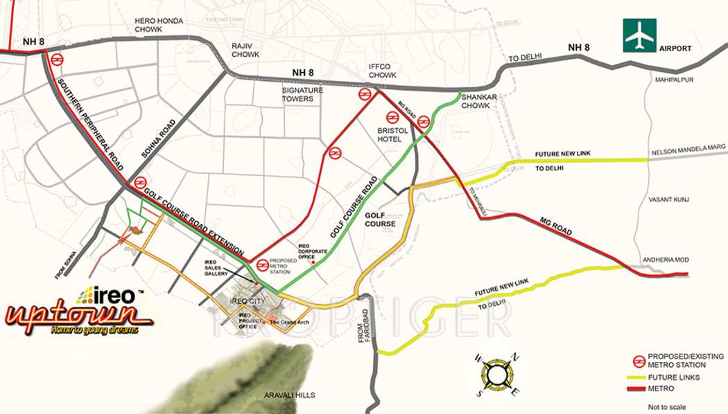  uptown Images for Location Plan of Ireo Uptown