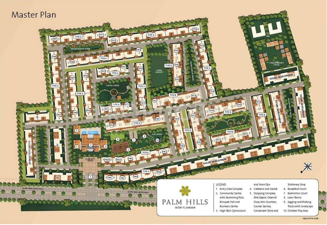 palm hills Images for Master Plan of Emaar Palm Hills