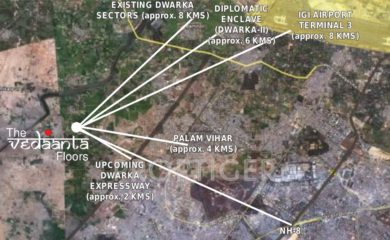 Images for Location Plan of Raheja Vedaanta Floors