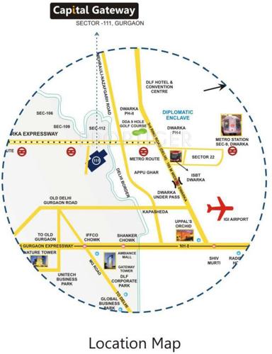  capital-gateway Images for Location Plan of Tashee Capital Gateway