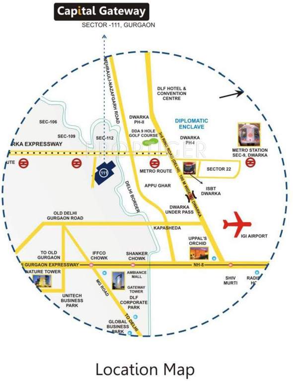 capital gateway Images for Location Plan of Tashee Capital Gateway